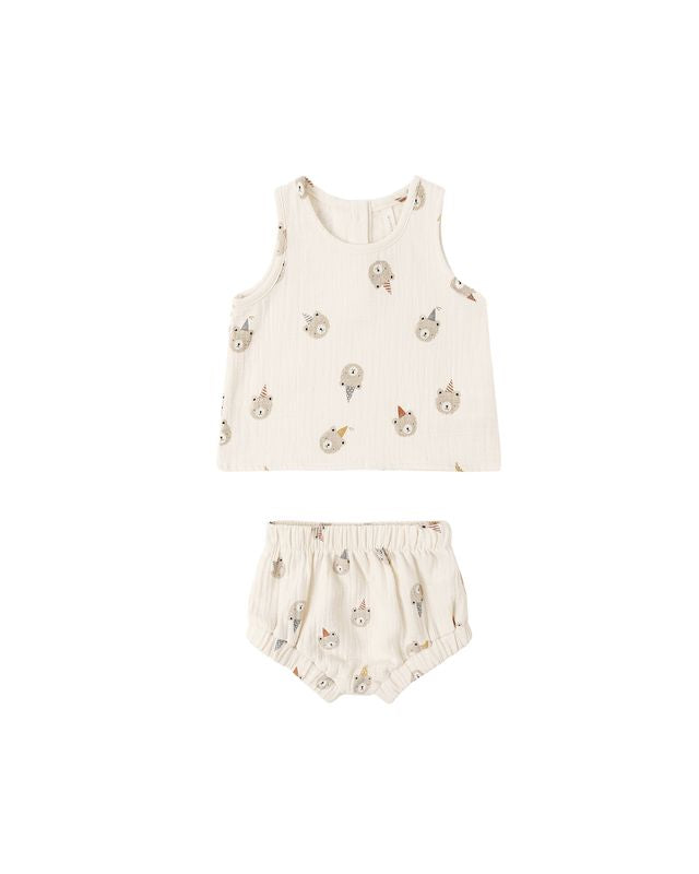 WOVEN TANK SET || PARTY BEARS