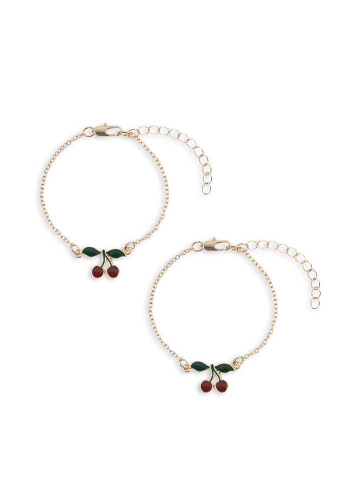 2 PACK CHERRY BESTIE BRACELETS