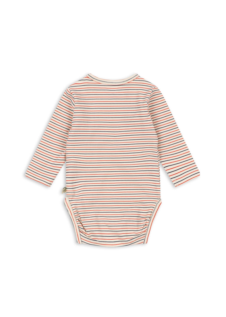 BASIC LS NEWBORN BODY || STRIPE TRICOLORE PETIT