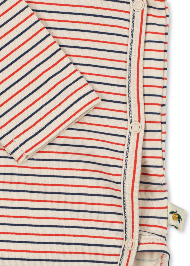 BASIC LS NEWBORN BODY || STRIPE TRICOLORE PETIT