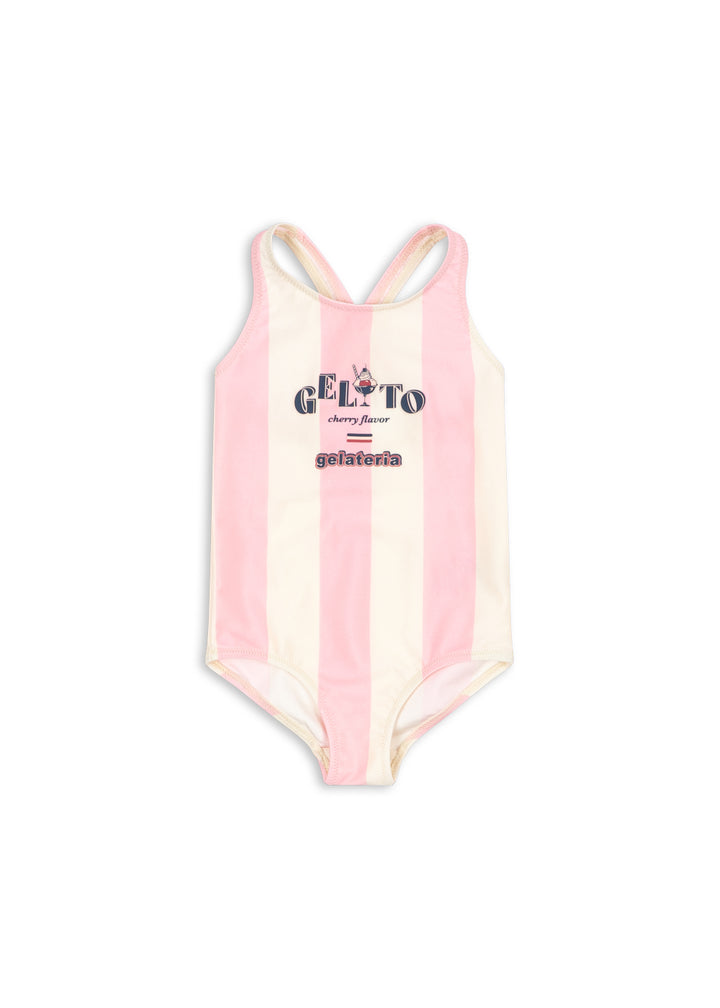 POMIA SWIMSUIT || CANDY ROSE STRIPE