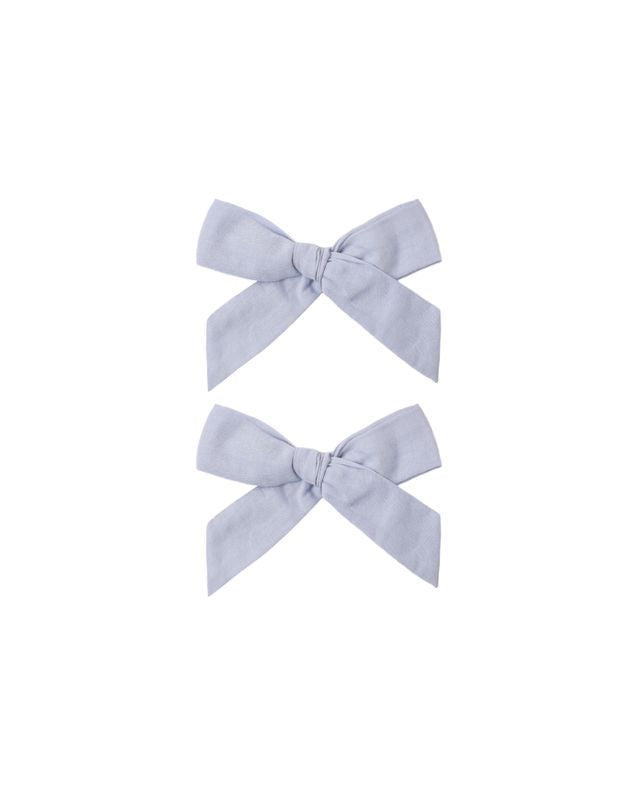 BOWS, SET OF 2 | PERIWINKLE