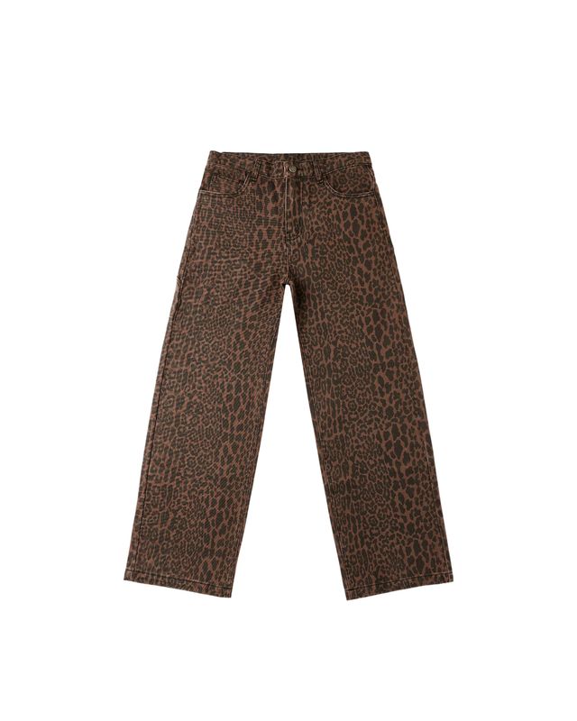 BARREL DENIM | LEOPARD